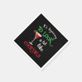 Het begint een hoop te lijken op Cocktails grappig Servet (Hoek)