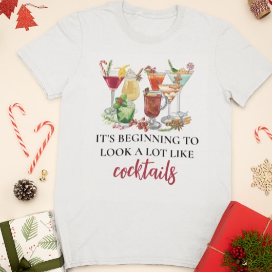 Het begint een hoop te lijken op Cocktails T-shirt