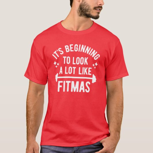 Het begint een hoop te lijken op Fitmas T-shirt (Voorkant)