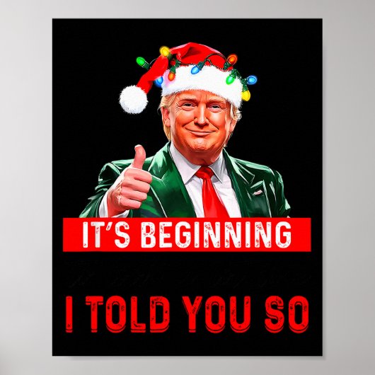 Het begint er echt op te lijken dat ik het je toch poster (Voorkant)
