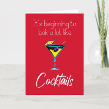 Het begint er echt uit te zien als cocktails