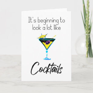 Het begint erg op cocktails te lijken kaart