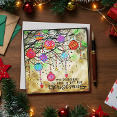 Het begint eruit te zien als Kerstmis Feestdagenkaart