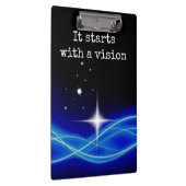 Het begint met een zichtklembord klembord (Rechts)