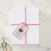 Het begint naar Kerstpotpourri te ruiken Cadeaulabel (Met Touw)