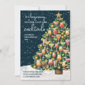 Het begint te lijken op een cocktail als Kerstmis Kaart (Voorkant)