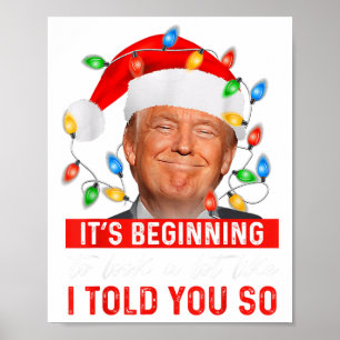 Het begint te lijken op een grappige Trump Xmas Poster