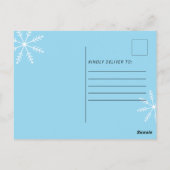 Het begint te lijken op een Sleuf als een kerstkaa Briefkaart (Achterkant)