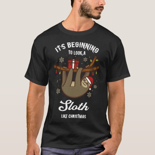 Het begint te lijken op een sonde zoals Kerstmis T-shirt (Voorkant)