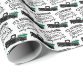 Het begint te lijken op een zwarte kerst cadeaupapier (Rol Hoek)