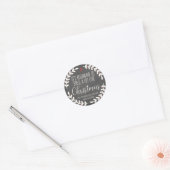 Het begint te ruiken naar Kerst sticker 2 (Envelop)