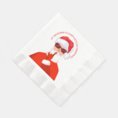 Het begint te smaken als Kerstmis Servet (Hoek)