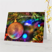 Het begint veel op een kerstkaart te lijken kaart (Gele Bloem)