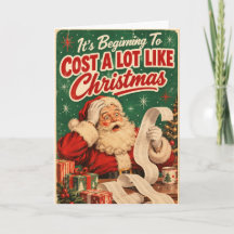 Het begint veel te veel te kosten als Kerstmis