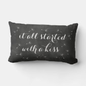 Het begon allemaal met een Kus Pillow Kussen (Achterkant)
