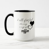 Het begon allemaal met het delen van een kop koffi (Links)