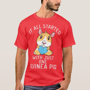 Het begon allemaal met slechts één Cute Guinea Pig T-shirt