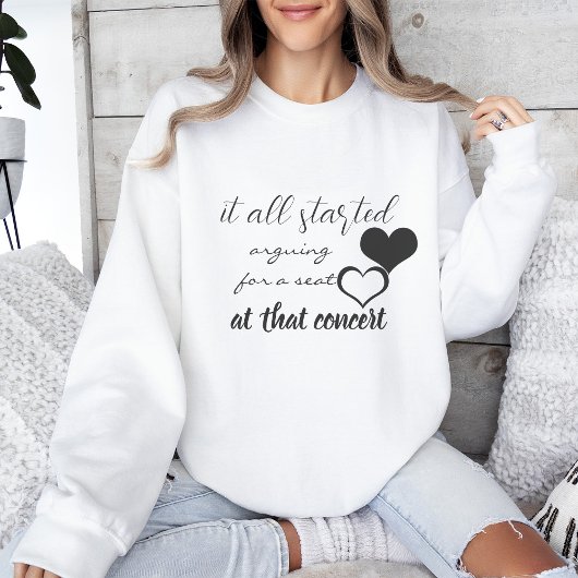 Het begon allemaal te ruziën voor een zetel trui