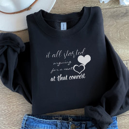 Het begon allemaal te ruziën voor een zetel trui