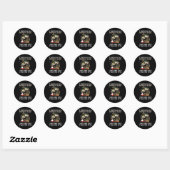 Het begon als een onschuldige hob ronde sticker (Vel)