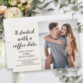 Het begon met de aankondiging van de Foto van het 