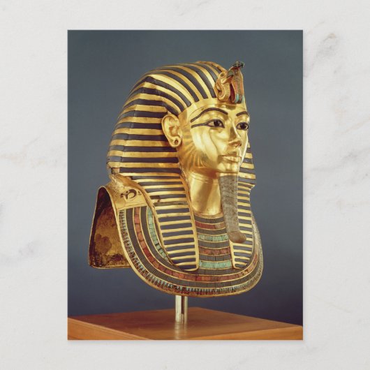 Het begrafenismasker van Tutankhamun Briefkaart (Voorkant)