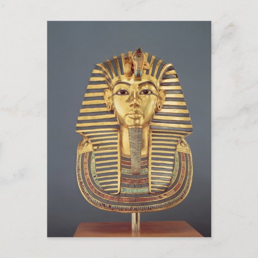 Het begrafenismasker van Tutankhamun Briefkaart (Voorkant)