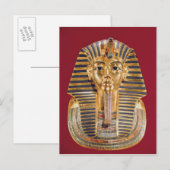Het begrafenismasker van Tutankhamun Briefkaart (Voorkant / Achterkant)