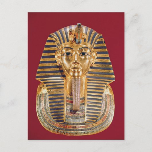 Het begrafenismasker van Tutankhamun Briefkaart (Voorkant)