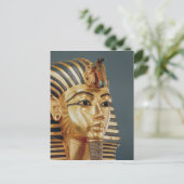 Het begrafenismasker van Tutankhamun Briefkaart (Staand voorkant)