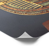 Het begrafenismasker van Tutankhamun Poster (Hoek)