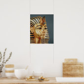 Het begrafenismasker van Tutankhamun Poster (Keuken)
