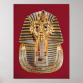 Het begrafenismasker van Tutankhamun Poster (Voorkant)