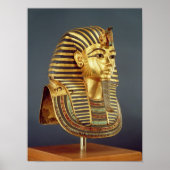 Het begrafenismasker van Tutankhamun Poster (Voorkant)
