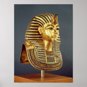 Het begrafenismasker van Tutankhamun Poster