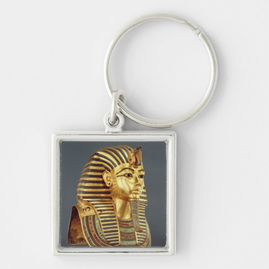 Het begrafenismasker van Tutankhamun Sleutelhanger (Voorkant)