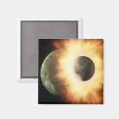 Het begrip "hemelse lichaam" van de kunstenaar magneet (Voorkant / Achterkant)