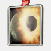 Het begrip "hemelse lichaam" van de kunstenaar metalen ornament (Links)