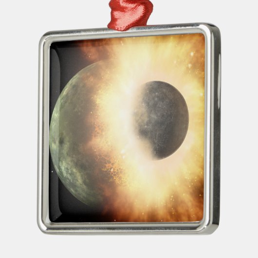 Het begrip "hemelse lichaam" van de kunstenaar metalen ornament (Links)