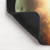 Het begrip "hemelse lichaam" van de kunstenaar muismat (Hoek)