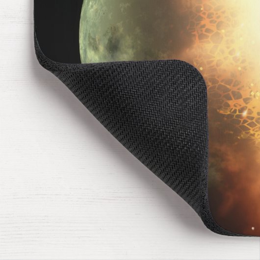 Het begrip "hemelse lichaam" van de kunstenaar muismat (Hoek)