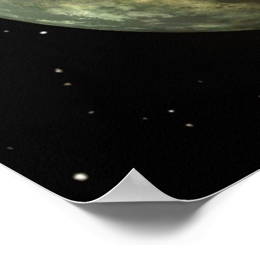 Het begrip "hemelse lichaam" van de kunstenaar poster (Hoek)