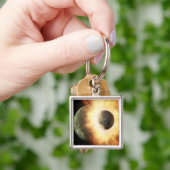 Het begrip "hemelse lichaam" van de kunstenaar sleutelhanger (Hand)