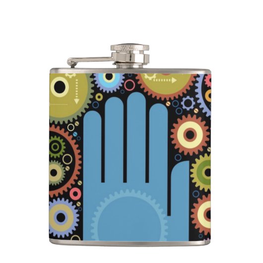 Het begrip motie van orde heupfles (Voorkant)