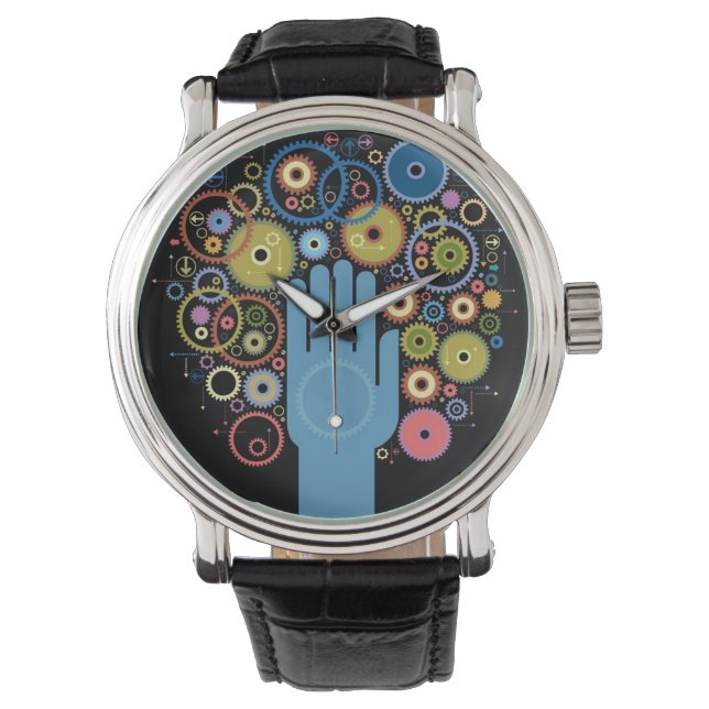 Het begrip "motie van orde" horloge (Voorkant)