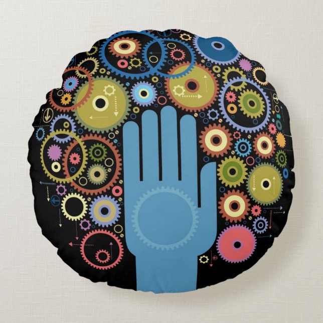 Het begrip motie van orde rond kussen (Voorkant)