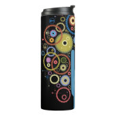 Het begrip motie van orde thermosbeker (Gedraaid links)