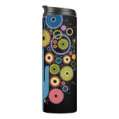 Het begrip motie van orde thermosbeker (Geroteerd rechts)