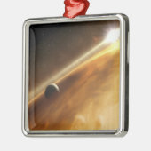 Het begrip "ster Fomalhaut" van de kunstenaar Metalen Ornament (Links)