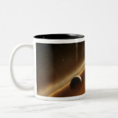 Het begrip "ster Fomalhaut" van de kunstenaar Tweekleurige Koffiemok (Links)